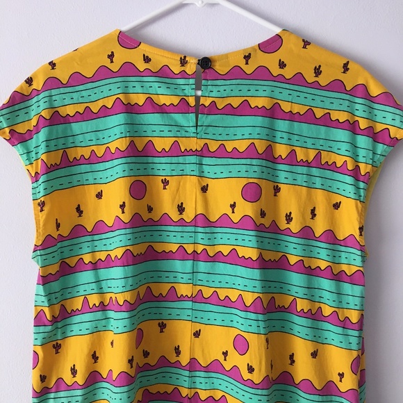 Nooworks Cactus Southwestern Dress L *RARE* - Picture 9 of 13